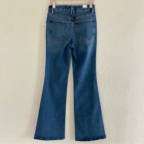 NWT Good American Good Legs Indigo Flare Jean Size 2 - Picture 6 of 7